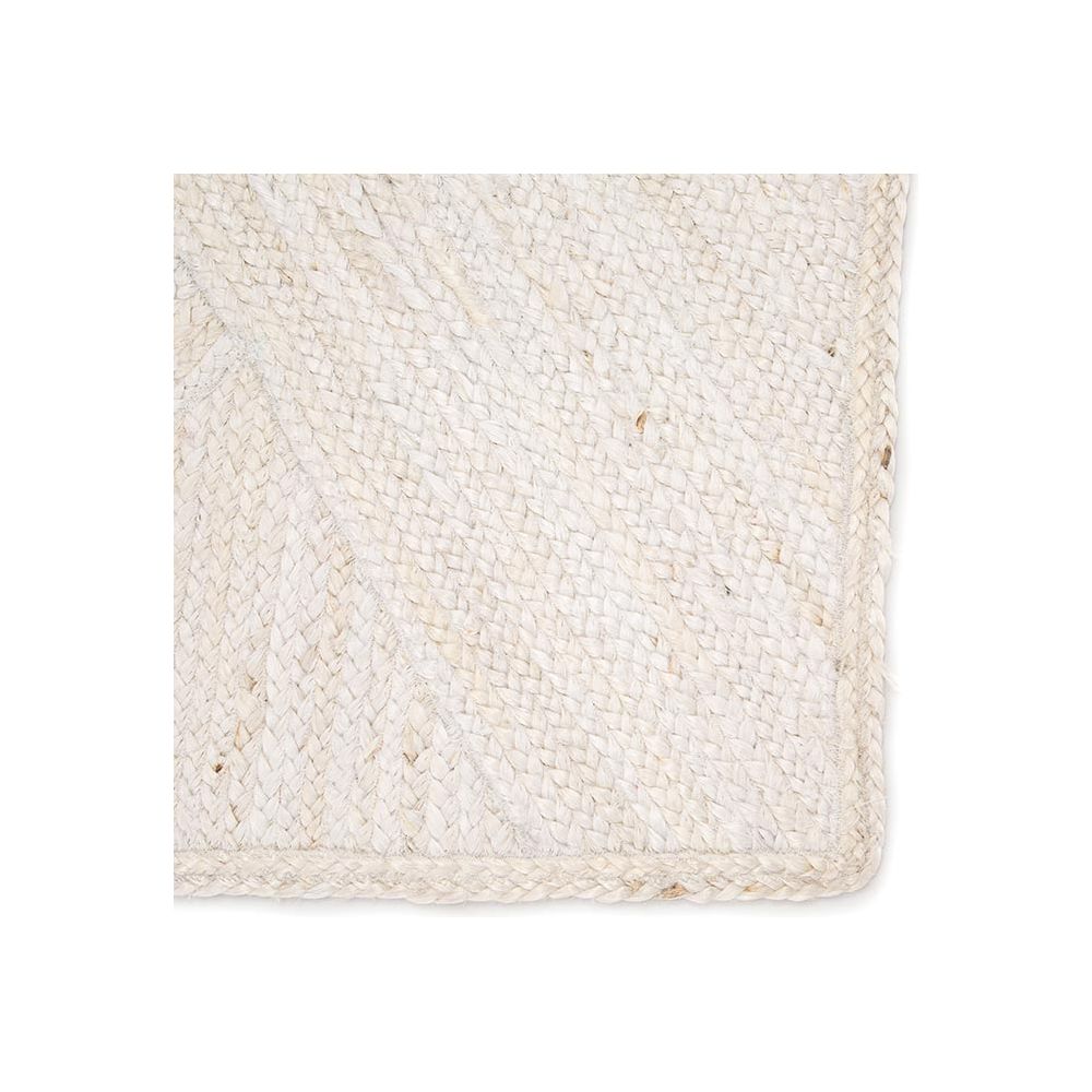 Featuring Naturals Marshmallow/Antique White Tobago Rug by Jaipur Living at Amethyst Home. The Naturals Tobago collection delivers rich texture and organic allure to contemporary homes. The Vero area rug showcases a distinctive diagonal weave design, hand woven of bleached jute fibers. The white colorway of this stunning natural lends a chic, contemporary.  Amethyst Home provides interior design, new home construction design consulting, vintage area rugs, and lighting in the Scottsdale metro area.