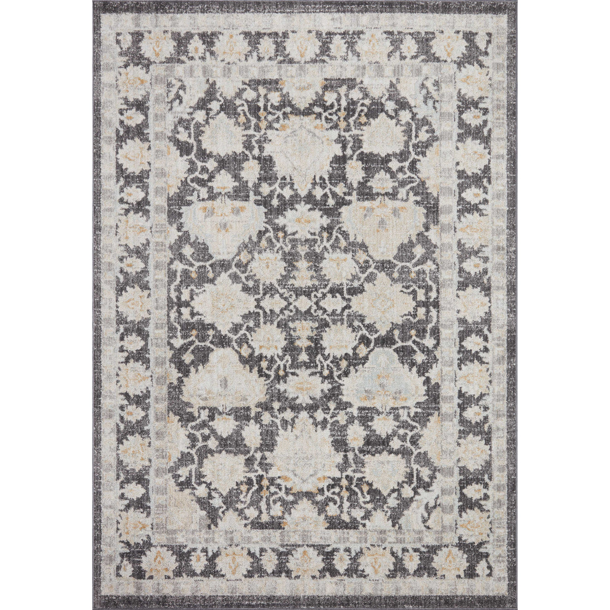 Monroe Charcoal / Natural Rug
