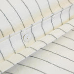 Our Blake Collection features an interwoven stripe texture, giving a modern refresh to a traditional stripe. Our duvet cover and shams are hand-loomed by artisans and the linen is washed for a relaxed lived-in look.The mélange of textures within this woven bedding elevates your space into a sophisticated, yet relaxing retreat. Amethyst Home provides interior design, new home construction design consulting, vintage area rugs, and lighting in the Salt Lake City metro area.