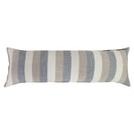 The Monterey Pillow With Insert is a 100% hand-loomed, heavy weight linen that features a 1/2" flange and broad coastal stripes. Amethyst Home provides interior design services, furniture, rugs, and lighting in the Miami metro area.