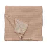 Add textural interest to your bed with the Vancouver Coverlet collection. Made of a lightweight stonewashed cotton gauze with an interwoven ivory stripe, it is the perfect addition to your bed to create a relaxing space. Amethyst Home provides interior design, new construction, custom furniture, and area rugs in the Omaha metro area.