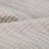 Add textural interest to your bed with the Vancouver Coverlet collection. Made of a lightweight stonewashed cotton gauze with an interwoven ivory stripe, it is the perfect addition to your bed to create a relaxing space. Amethyst Home provides interior design, new construction, custom furniture, and area rugs in the Alpharetta metro area.