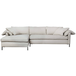 Featuring Radley Upholstered 2 Piece Sectional by Cisco Brothers at Amethyst Home. The Cisco Brothers Radley Upholstered 2 Piece Sectional is a modern beauty with it's clean lines and thin, iron legs. Gather the whole family around to watch a movie or relax into after a long day, this is sure to be everyone's favorite sectional.
Size: 120"w x 63"d x 30"h.  Amethyst Home provides interior design, new home construction design consulting, vintage area rugs, and lighting in the Kansas City metro area.