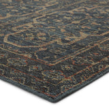 Featuring Rhapsody Reynir Hand-Knotted Rug by Jaipur Living at Amethyst Home. The Rhapsody Reynir Area Rug features heirloom-quality designs of stunningly abrashed Old World patterns.  The Reynir area rug boasts a beautifully washed tile-like motif with a decorative border detail. The deep blue palette is accented with red and cream hues for added depth and.  Amethyst Home provides interior design, new home construction design consulting, vintage area rugs, and lighting in the Monterey metro area.