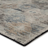 Featuring Rize Nakoda Hand-Knotted Rug by Jaipur Living at Amethyst Home. The Rize Nakoda Area Rug offers intricate and delicately designed global patterns to the modern home. A dynamic tribal motif creates an all-over design on the artistically distressed Nakoda area rug. In a black, tan, white, and blue colorway, this durable hand-knotted wool accent blends .  Amethyst Home provides interior design, new home construction design consulting, vintage area rugs, and lighting in the Tampa metro area.