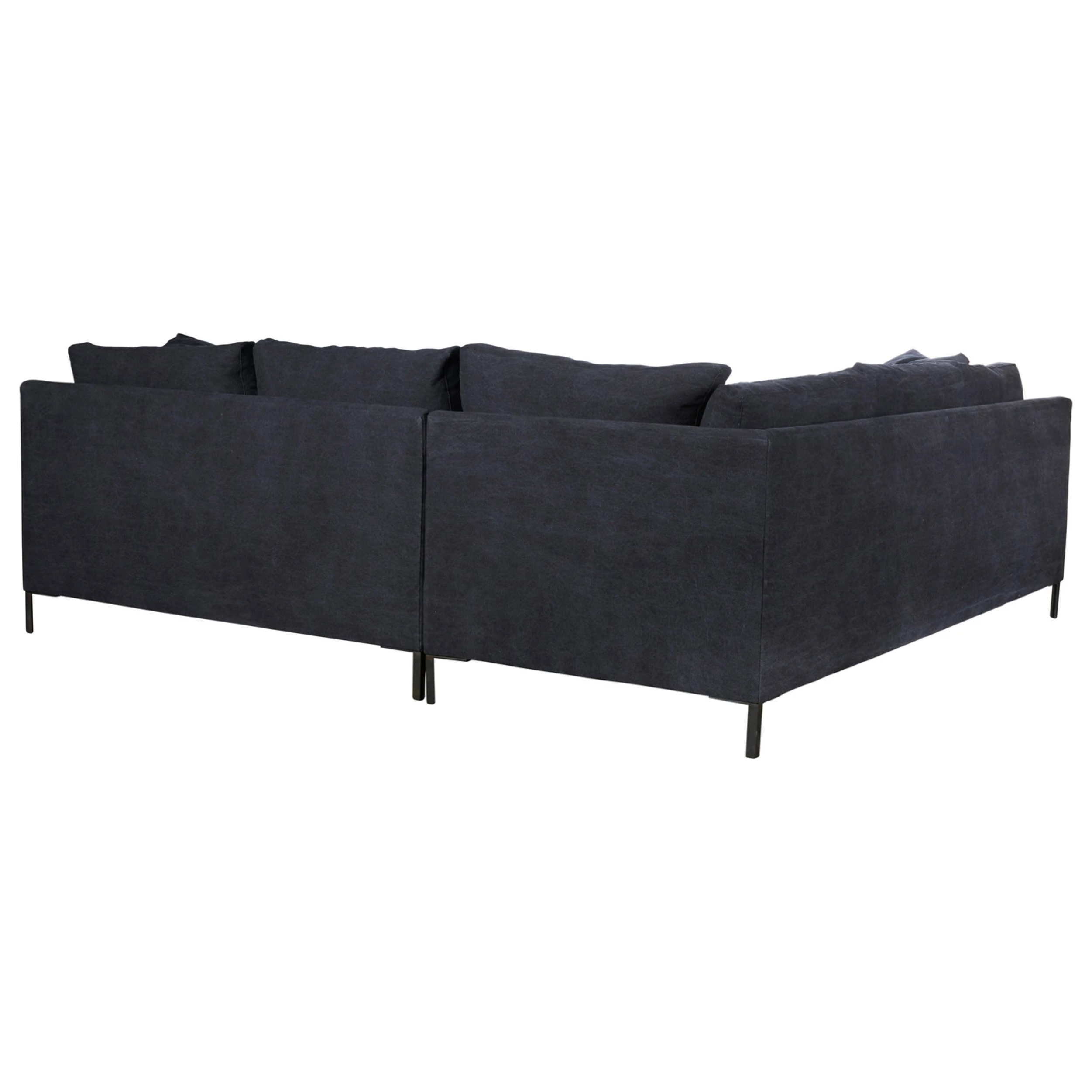Featuring Radley Upholstered 2 Arm Sectional by Cisco Brothers at Amethyst Home. The Radley Upholstered 2 Arm Sectional by Cisco Brothers is a modern take on a classic shape, with butterfly stitching on the back cushions. Gusseted down pillows soften the angular shape and a comfortable bench seat offers the perfect place to perch with your morning coffee o. Amethyst Home provides interior design, new home construction design consulting, vintage area rugs, and lighting in the San Diego metro area.