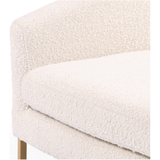 Featuring Corbin Knoll Natural Chair by Four Hands at Amethyst Home. We love the luxe, mid-century-modern seating found in this Corbin Knoll Natural Chair, with a subtle swank and a focus on details. The satin brass-brushed metal framing matched with the natural curving of the chairs makes it a unique piece for your living room, bedroom, or office. 
Over.  Amethyst Home provides interior design, new home construction design consulting, vintage area rugs, and lighting in the Los Angeles metro area.