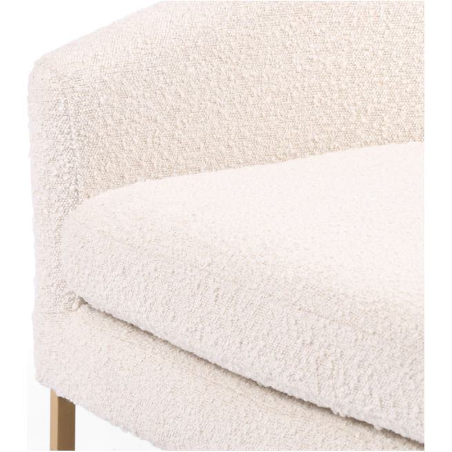 Featuring Corbin Knoll Natural Chair by Four Hands at Amethyst Home. We love the luxe, mid-century-modern seating found in this Corbin Knoll Natural Chair, with a subtle swank and a focus on details. The satin brass-brushed metal framing matched with the natural curving of the chairs makes it a unique piece for your living room, bedroom, or office. 
Over.  Amethyst Home provides interior design, new home construction design consulting, vintage area rugs, and lighting in the Los Angeles metro area.