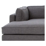 Featuring Grammercy 2-Piece Chaise Sectional - Bennett Charcoal by Four Hands at Amethyst Home. Flexible style, luxurious comfort and family-friendly upholstery. Clean, simple lines and a black iron base keep things casual and chic.
This fashion-forward upholstered collection mixes elegant fabrics with interesting design elements Each piece features North Am. Amethyst Home provides interior design, new home construction design consulting, vintage area rugs, and lighting in the Portland metro area.