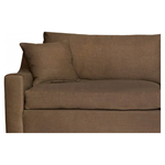 Featuring Grant Upholstered 108" Sofa by Cisco Brothers at Amethyst Home. We love the unique, modern shape of this Grace 108" Sofa by Cisco Home. With the bench seat and curve shape, this will elevate your living space for years to come! 
Overall: 108"w x 40"d x 28"hSitting Space: 82"w x 24"dSeat Height: 17"hArm Height: 20". Amethyst Home provides interior design, new home construction design consulting, vintage area rugs, and lighting in the Winter Garden metro area.