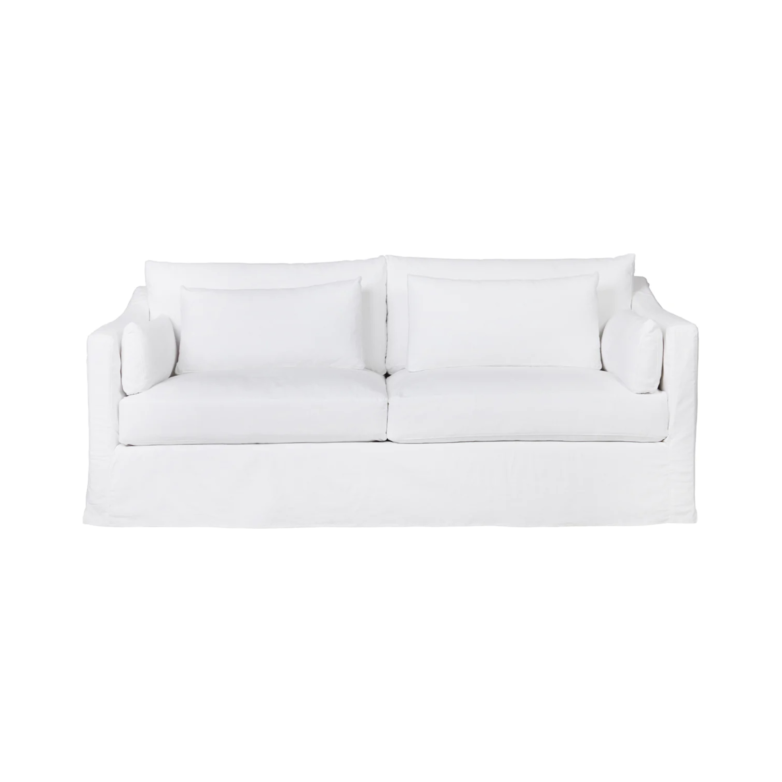 Featuring Rebecca Deluxe 84" Sofa - Essentials by Cisco Brothers at Amethyst Home. Soft as a cloud, the Rebecca Deluxe 84" Sofa - Essentials by Cisco Brothers is the perfect piece to complete your living room. It’s base is a FSC certified Maple hardwood frame. This sofa has a luxurious feather cloud fill with a foam core, bringing relaxation and ease into you. Amethyst Home provides interior design, new home construction design consulting, vintage area rugs, and lighting in the Houston metro area.