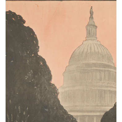 Featuring Grand Art by Wendover Art at Amethyst Home. A framed vintage inspired view of the US Capitol with a pencil stylization in this Grand View Art
Specialty: Straight Fit (No Mats)
Medium: Matte PaperTreatment: Straight Fit (No Mats)Size: 27.25"w x 33.25"h
 Framed as shown.  Amethyst Home provides interior design, new home construction design consulting, vintage area rugs, and lighting in the Des Moines metro area.