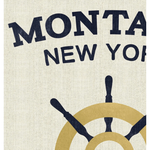 Featuring Montauk Art by Wendover Art at Amethyst Home. Destination: Montauk. This vintage inspired canvas art with gilded wheels is so much fun.
Medium: Raw CanvasTreatment: Gallery Wrapped, Hand Applied LeafingSize: 30"w x 40"h
 Framed as shown.  Amethyst Home provides interior design, new home construction design consulting, vintage area rugs, and lighting in the Nashville metro area.