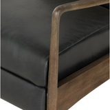 Featuring Braden Dakota Black Recliner by Four Hands at Amethyst Home. The craftsmanship of the sophisticated Braden Recliner seen here in Dakota Black is second to none. With its soft leather and silhouette, this recliner will look great in your main living space or office.
Overall Dimensions: 29"W x 37"L x 36.50"HMaterials: Top Grain Leather, Solid P. Amethyst Home provides interior design, new home construction design consulting, vintage area rugs, and lighting in the Salt Lake City metro area.