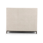 Featuring Newhall Bed - Plushtone Linen by Four Hands at Amethyst Home. Subtle, modern elegance found in this Newhall Bed - Plushtone Linen. A low, tufted headboard in a light textural grey pairs with a simple gunmetal iron base.
Queen Overall Dimensions: 64.5"W x 86.5"L x 55"HKing Overall Dimensions: 80.5"W x 86.5"L x 55"H
Colors: Plushtone Linen, Gunme.  Amethyst Home provides interior design, new home construction design consulting, vintage area rugs, and lighting in the Los Angeles metro area.
