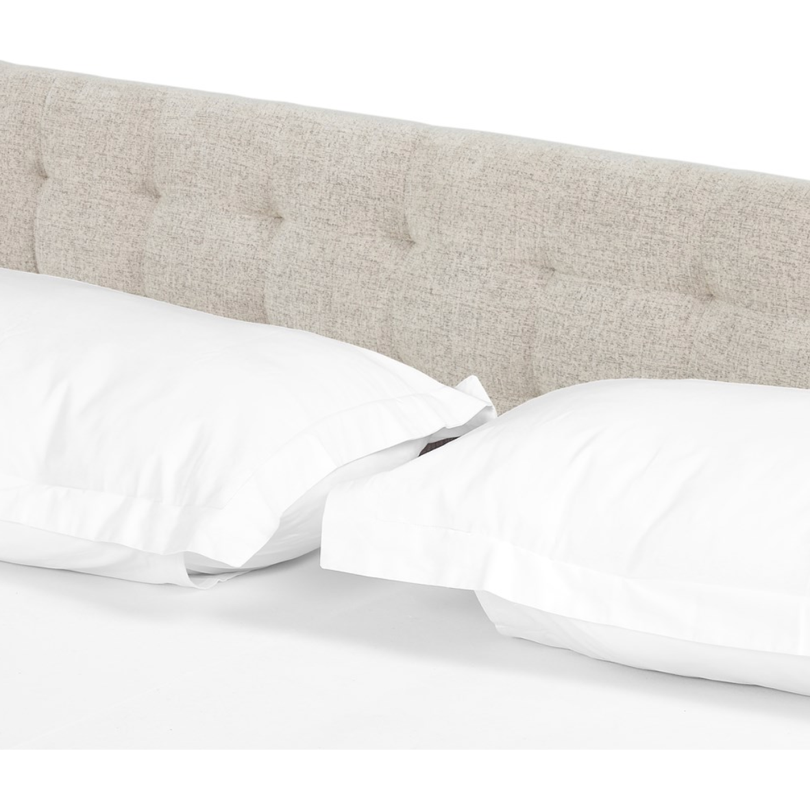 Featuring Newhall Bed - Plushtone Linen by Four Hands at Amethyst Home. Subtle, modern elegance found in this Newhall Bed - Plushtone Linen. A low, tufted headboard in a light textural grey pairs with a simple gunmetal iron base.
Queen Overall Dimensions: 64.5"W x 86.5"L x 55"HKing Overall Dimensions: 80.5"W x 86.5"L x 55"H
Colors: Plushtone Linen, Gunmeta.  Amethyst Home provides interior design, new home construction design consulting, vintage area rugs, and lighting in the Charlotte metro area.