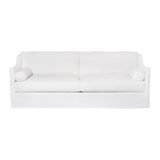 Featuring Dalia 90" Sofa by Cisco Brothers at Amethyst Home. A romantic swooped arm and a super cozy bench style cushion makes the Dalia Sofa by Cisco Brothers one of our favorites!  Photographed in Molino White 100% cotton and Brevard Natural.
All pieces are priced with a feather cloud package unless otherwise noted. 
Overall Size: 90"w x 40"d x 33"hSeat .  Amethyst Home provides interior design, new home construction design consulting, vintage area rugs, and lighting in the Monterey metro area.