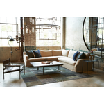 Featuring Hayden Deluxe 2 Arm Sectional by Cisco Brothers at Amethyst Home. Bring convenient seating space and smart style to any space in your home with this charming Hayden Deluxe 2 Arm Sectional by Cisco Brothers. With a sophisticated air, the Hayden invites you and your guests to settle down and enjoy. Shown as a Right Arm Facing Sectional. Photographed i.  Amethyst Home provides interior design, new home construction design consulting, vintage area rugs, and lighting in the Dallas metro area.