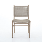 Featuring Delmar Outdoor Dining Chair by Four Hands at Amethyst Home. Simply stylish, indoors or out. Washed brown teak frames woven ivory rope, making a texture-driven statement. Cover or store inside during inclement weather and when not in use.
Overall Dimensions: 20.50"W x 24.25"L x 35"HColors: Ivory Rope, Washed Brown-FscMaterials: 100% Polypropylene, Sol.  Amethyst Home provides interior design, new home construction design consulting, vintage area rugs, and lighting in the Miami metro area.