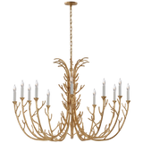 Featuring Silva Grande Chandelier by Visual Comfort at Amethyst Home. The protruding branches of this Silva Chandelier by Visual Comfort are stunning and would look fabulous in any dining room, entry, or other large area. 
Overall Dimensions: 48.25" L x 48.25" W x 37" HWeight: 104 lbs.  Amethyst Home provides interior design, new home construction design consulting, vintage area rugs, and lighting in the Boston metro area.
