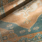 Featuring Anadolu Ocean / Rust Hand-Knotted Rug by Surya at Amethyst Home. The Anadolu Rug Collection showcases traditional inspired designs that exemplify timeless styles of elegance, comfort, and sophistication. With their hand knotted construction, these rugs provide a durability that can not be found in other handmade constructions, and boasts the abil.  Amethyst Home provides interior design, new home construction design consulting, vintage area rugs, and lighting in the Calabasas metro area.