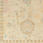 Featuring Antalya Natural / Sky Hand-Knotted Rug by Surya at Amethyst Home. The Antalya Rug Collection showcases traditional inspired designs that exemplify timeless styles of elegance, comfort, and sophistication. With their hand knotted construction, these rugs provide a durability that can not be found in other handmade constructions, and boasts the abilit.  Amethyst Home provides interior design, new home construction design consulting, vintage area rugs, and lighting in the Boston metro area.