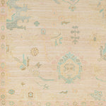 Featuring Antalya Natural / Ocean Hand-Knotted Rug by Surya at Amethyst Home. The Antalya Rug Collection showcases traditional inspired designs that exemplify timeless styles of elegance, comfort, and sophistication. With their hand knotted construction, these rugs provide a durability that can not be found in other handmade constructions, and boasts the ab.  Amethyst Home provides interior design, new home construction design consulting, vintage area rugs, and lighting in the Portland metro area.