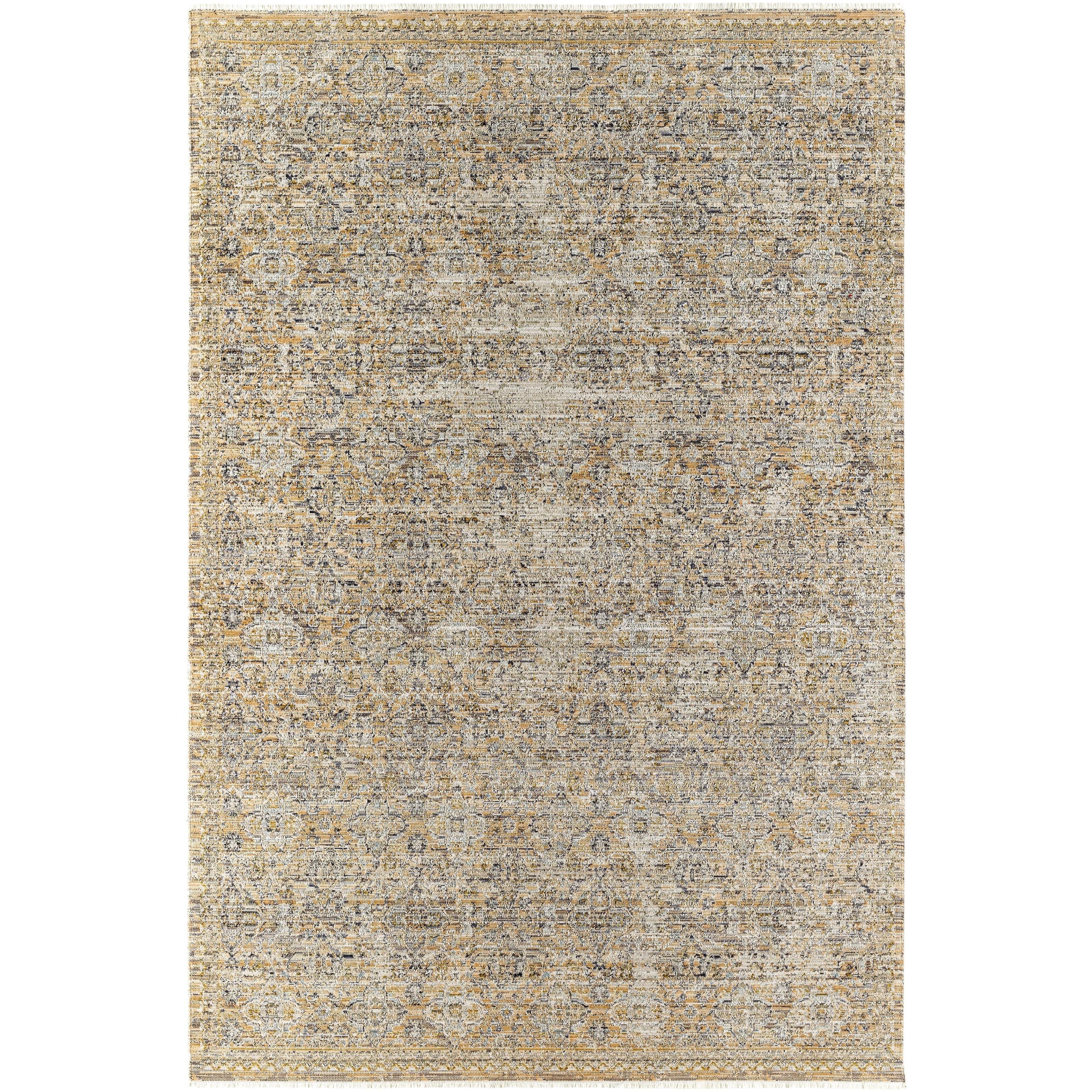 Featuring Becki Owens x Surya Margaret Faded Taupe Rug by Surya at Amethyst Home. The Margaret area rug is the perfect addition to any room in your home. Designed as a special collaboration between Surya and Becki Owens, this stunning piece is sure to be the center of attention wherever it's placed. Its classic design features a distressed look of beautiful wa. Amethyst Home provides interior design, new home construction design consulting, vintage area rugs, and lighting in the Austin metro area.