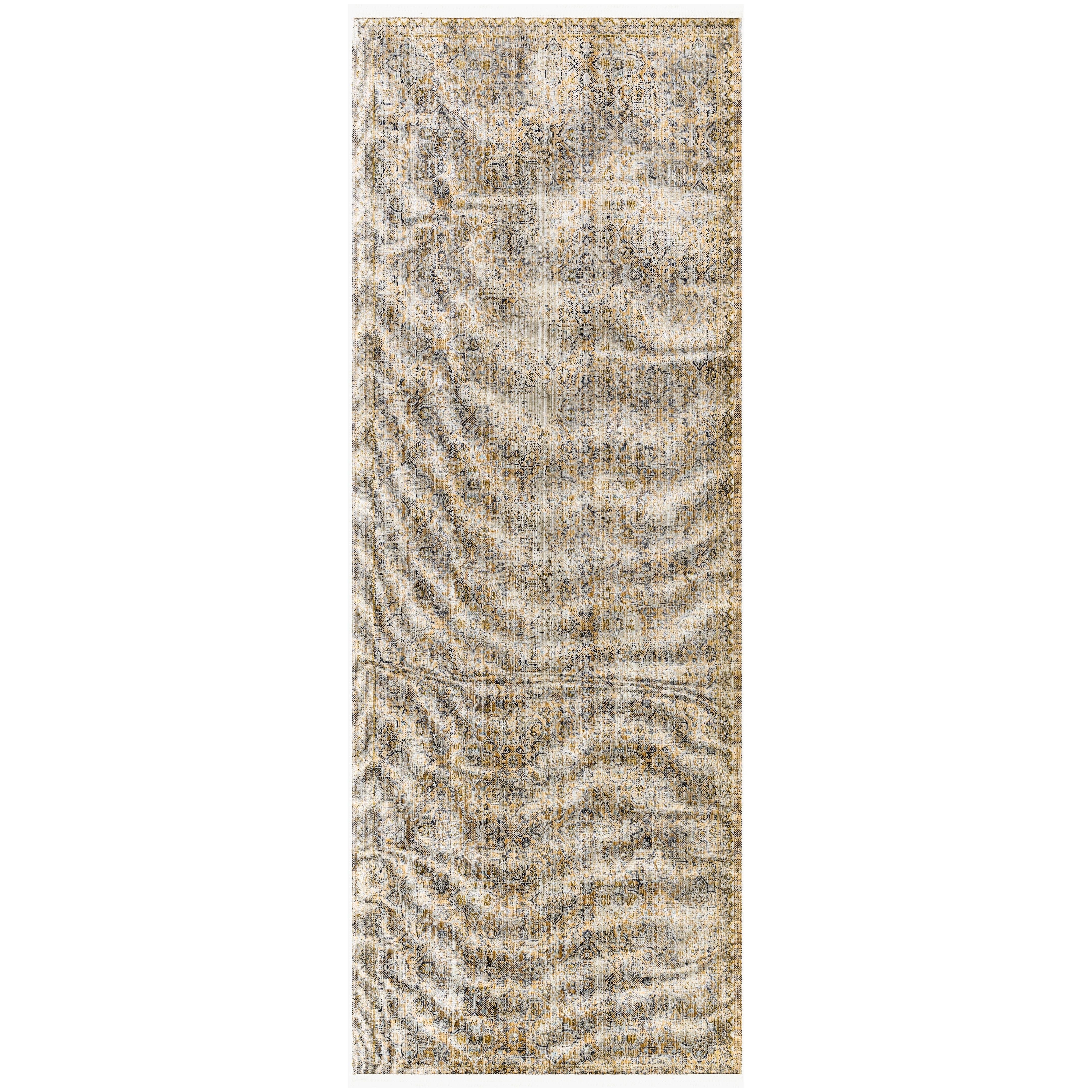 Featuring Becki Owens x Surya Margaret Faded Taupe Rug by Surya at Amethyst Home. The Margaret area rug is the perfect addition to any room in your home. Designed as a special collaboration between Surya and Becki Owens, this stunning piece is sure to be the center of attention wherever it's placed. Its classic design features a distressed look of beautif. Amethyst Home provides interior design, new home construction design consulting, vintage area rugs, and lighting in the Kansas City metro area.