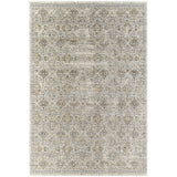 Featuring Becki Owens x Surya Margaret Medium Gray Rug by Surya at Amethyst Home. Introduce your home to the timeless beauty of the Margaret area rug! This special piece from our Becki Owens x Surya collaboration is the perfect way to add a vintage-inspired touch to any space. Expertly crafted from durable polyester, this rug features a stunning dark neut. Amethyst Home provides interior design, new home construction design consulting, vintage area rugs, and lighting in the Los Angeles metro area.