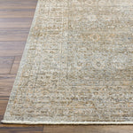 Featuring Becki Owens x Surya Margaret Grey Rug by Surya at Amethyst Home. Introducing the Margaret area rug, a stunning collaboration between Surya and Becki Owens! This unique piece is sure to bring a touch of elegance to any room. Crafted from luxuriously soft polyester, this stylish rug features a beautiful vintage floral design in darker neutral tones that. Amethyst Home provides interior design, new home construction design consulting, vintage area rugs, and lighting in the Miami metro area.