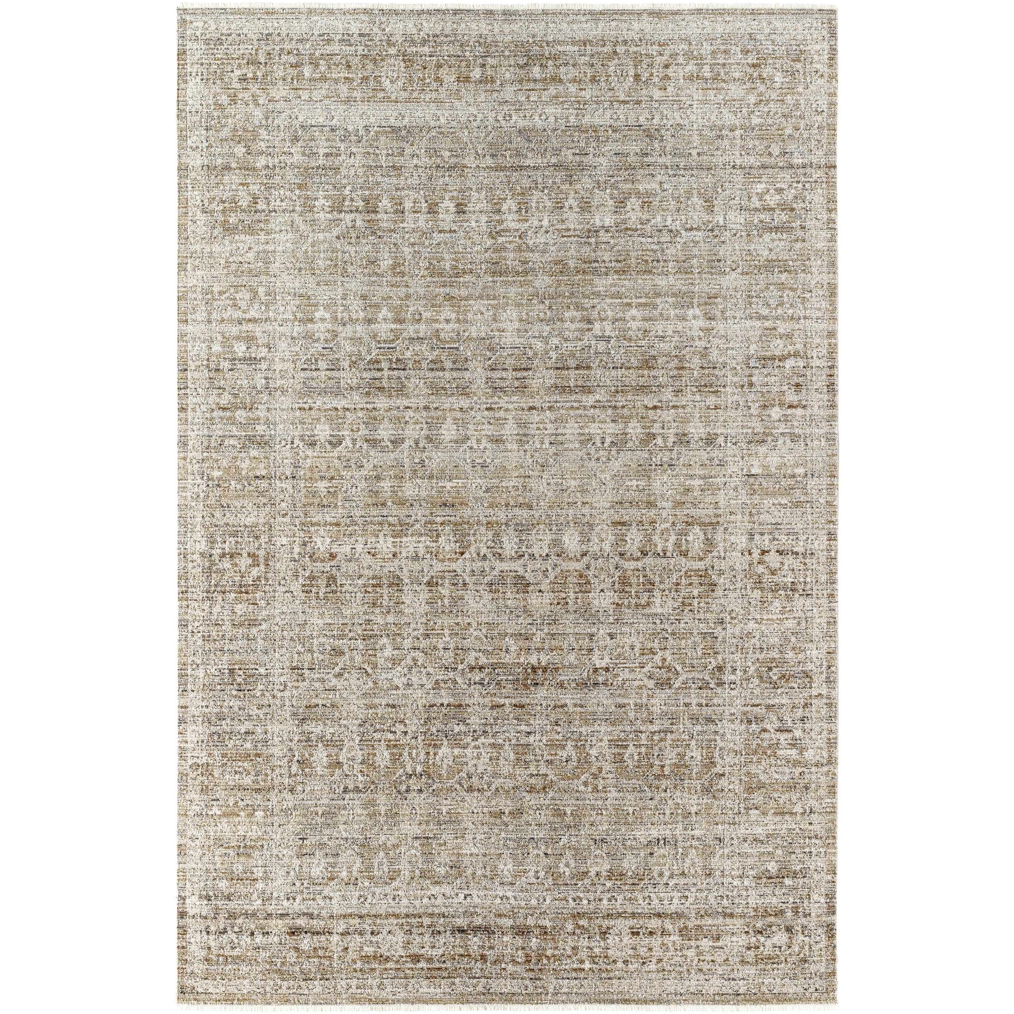 Featuring Becki Owens x Surya Margaret Medium Gray Rug by Surya at Amethyst Home. This exquisite Margaret area rug is the perfect addition to any home. The special collaboration piece from Becki Owens x Surya brings together beautiful vintage inspired style and modern craftsmanship. Handcrafted with luxurious polyester, this rug features stunning earth tone. Amethyst Home provides interior design, new home construction design consulting, vintage area rugs, and lighting in the Nashville metro area.