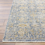 Featuring Becki Owens x Surya Margaret Navy/Gray Rug by Surya at Amethyst Home. Introducing the Margaret area rug, designed as a special collaboration for our Becki Owens x Surya line! This exquisite rug is sure to transform any space into a beautiful oasis. It features a vintage floral design, crafted with polyester for maximum durability. The main colors . Amethyst Home provides interior design, new home construction design consulting, vintage area rugs, and lighting in the Park City metro area.