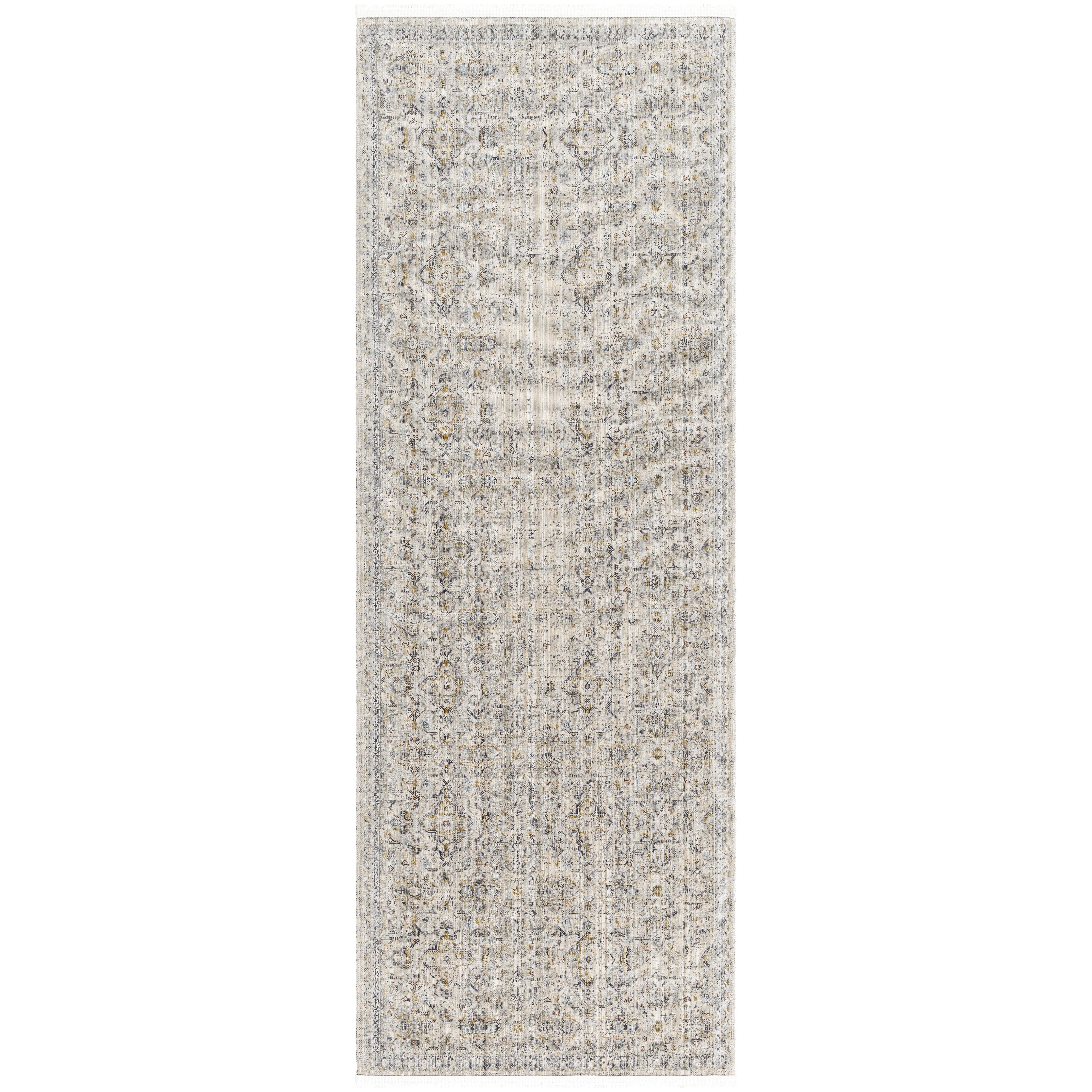 Featuring Becki Owens x Surya Margaret Medium Gray Rug by Surya at Amethyst Home. Introduce your home to the timeless beauty of the Margaret area rug! This special piece from our Becki Owens x Surya collaboration is the perfect way to add a vintage-inspired touch to any space. Expertly crafted from durable polyester, this rug features a stunning dark neutral . Amethyst Home provides interior design, new home construction design consulting, vintage area rugs, and lighting in the Seattle metro area.
