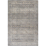 Featuring Becki Owens x Surya Margaret Gray/Charcoal Rug by Surya at Amethyst Home. Introducing the Margaret area rug, the perfect combination of timeless style and modern sophistication! This unique rug from our Becki Owens x Surya collaboration features a distressed vintage design that is sure to bring a cozy, inviting atmosphere to any space. Crafted from . Amethyst Home provides interior design, new home construction design consulting, vintage area rugs, and lighting in the Seattle metro area.