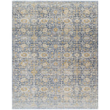 Featuring Becki Owens x Surya Margaret Navy/Gray Rug by Surya at Amethyst Home. Introducing the Margaret area rug, designed as a special collaboration for our Becki Owens x Surya line! This exquisite rug is sure to transform any space into a beautiful oasis. It features a vintage floral design, crafted with polyester for maximum durability. The main colors of n. Amethyst Home provides interior design, new home construction design consulting, vintage area rugs, and lighting in the Tampa metro area.