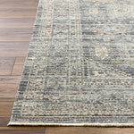 Featuring Becki Owens x Surya Margaret Navy/Taupe Rug by Surya at Amethyst Home. Introducing the Margaret area rug, a unique and special collaboration piece between Surya and Becki Owens. Let this beautiful style be the centerpiece of your space, with a captivating design that brings a timeless, old-age feel. Crafted with expert care, this rug is made of polyes. Amethyst Home provides interior design, new home construction design consulting, vintage area rugs, and lighting in the Tampa metro area.