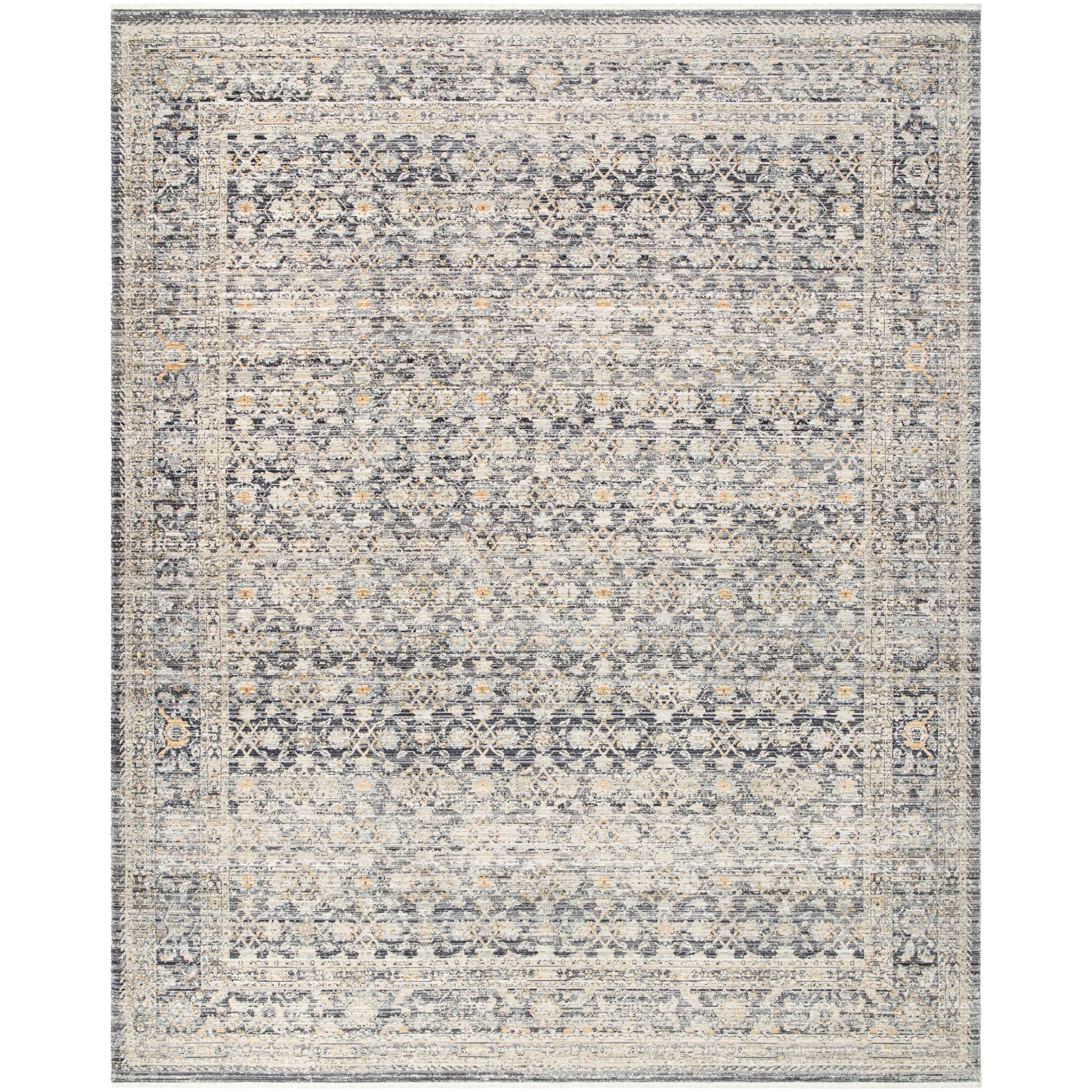 Featuring Becki Owens x Surya Margaret Gray/Charcoal Rug by Surya at Amethyst Home. Introducing the Margaret area rug, the perfect combination of timeless style and modern sophistication! This unique rug from our Becki Owens x Surya collaboration features a distressed vintage design that is sure to bring a cozy, inviting atmosphere to any space. Crafted fr. Amethyst Home provides interior design, new home construction design consulting, vintage area rugs, and lighting in the Washington metro area.