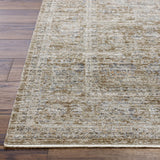 Featuring Becki Owens x Surya Margaret Taupe Medallion Rug by Surya at Amethyst Home. The Margaret area rug brings a touch of timeless beauty to any room. This special collaboration piece from Becki Owens x Surya is a stunning addition to your home. With a distressed feel, the rug evokes a feeling of antique charm. Crafted with polyester, the rug featur. Amethyst Home provides interior design, new home construction design consulting, vintage area rugs, and lighting in the Newport Beach metro area.