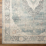 Featuring Becki Owens x Surya Marlene Blue/Cream Rug by Surya at Amethyst Home. Welcome the Marlene area rug into your home and let it be the center of attention! This traditional style rug, designed as a special collaboration piece between Surya and Becki Owens, is a timeless masterpiece perfect for any room. The plush medium pile is machine woven from dur. Amethyst Home provides interior design, new home construction design consulting, vintage area rugs, and lighting in the San Diego metro area.