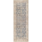 Featuring Becki Owens x Surya Marlene Blue/Tan Rug by Surya at Amethyst Home. This exquisite Marlene area rug is the perfect addition to any space! It is the result of a special collaboration between Surya and Becki Owens, and features an elegant floral pattern in deep blue. The medium pile and high-traffic construction make it ideal for living rooms, bedrooms,. Amethyst Home provides interior design, new home construction design consulting, vintage area rugs, and lighting in the Miami metro area.