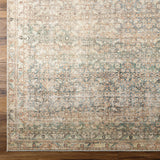 Featuring Becki Owens x Surya Marlene Sage/Brown Rug by Surya at Amethyst Home. Introducing the Marlene area rug, a stunning piece from our Becki Owens x Surya line to bring you a beautiful style perfect for any space. This vintage-inspired piece is crafted with high-quality polyester and features hues of blue and green that will bring a refreshing, calmi. Amethyst Home provides interior design, new home construction design consulting, vintage area rugs, and lighting in the Kansas City metro area.
