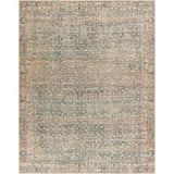 Featuring Becki Owens x Surya Marlene Sage/Brown Rug by Surya at Amethyst Home. Introducing the Marlene area rug, a stunning piece from our Becki Owens x Surya line to bring you a beautiful style perfect for any space. This vintage-inspired piece is crafted with high-quality polyester and features hues of blue and green that will bring a refreshing, calming amb. Amethyst Home provides interior design, new home construction design consulting, vintage area rugs, and lighting in the Miami metro area.