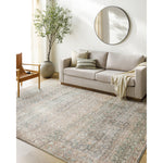 Featuring Becki Owens x Surya Marlene Sage/Brown Rug by Surya at Amethyst Home. Introducing the Marlene area rug, a stunning piece from our Becki Owens x Surya line to bring you a beautiful style perfect for any space. This vintage-inspired piece is crafted with high-quality polyester and features hues of blue and green that will bring a refreshing, calming. Amethyst Home provides interior design, new home construction design consulting, vintage area rugs, and lighting in the San Diego metro area.