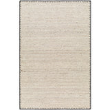 Featuring Berkeley Natural / Charcoal Rug by Surya at Amethyst Home. Pleasantly soft to the touch, this organic flecked wool rug is perfect for a minimalist look.  The unique stitching is our favorite part!  Simply vacuum regularly and clean spills with soap and water.
Hand WovenWoolBKY-2300. Amethyst Home provides interior design, new construction, custom furniture, and rugs for Alpharetta metro area