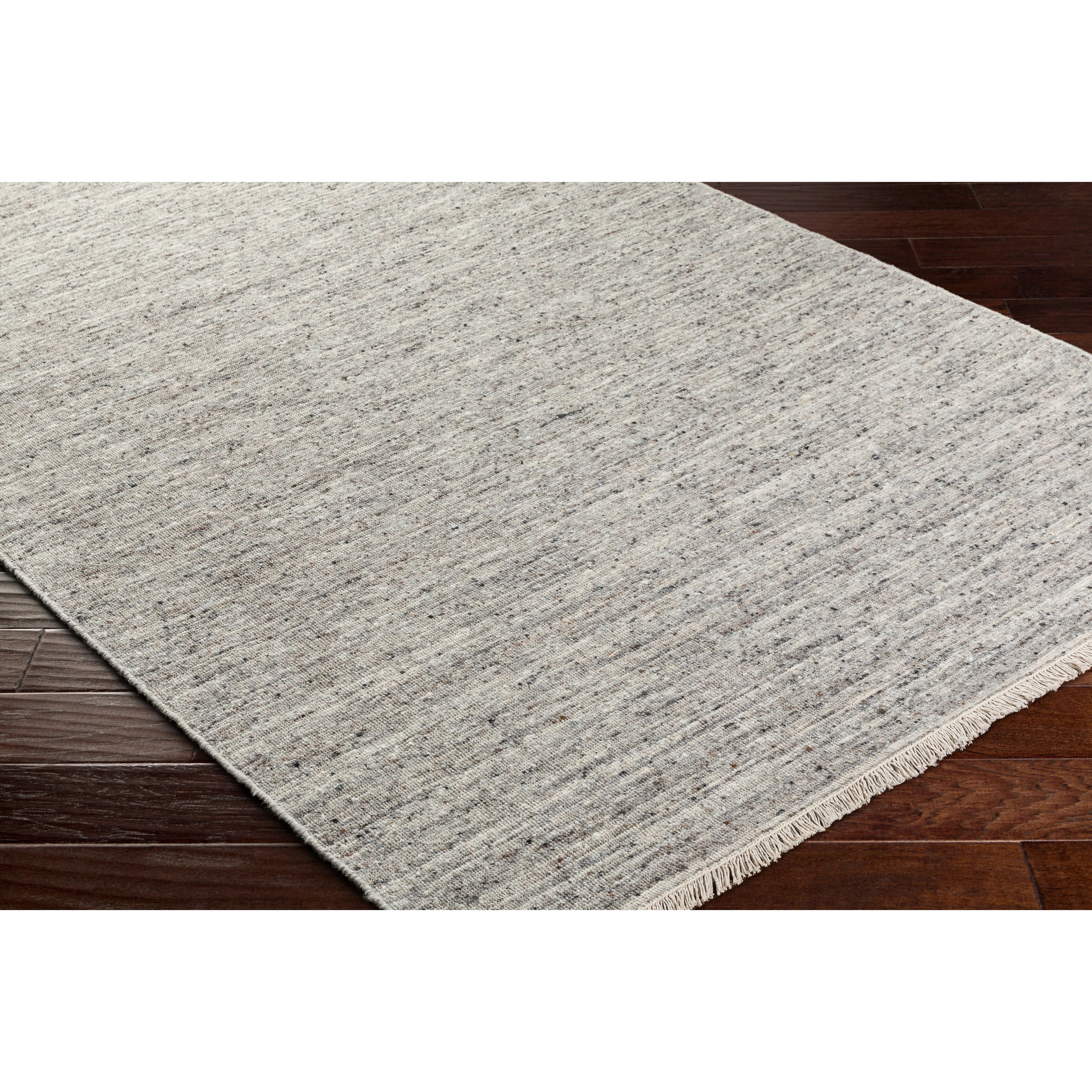 Featuring Hamburg Grey Rug by Surya at Amethyst Home. The simplistic yet compelling rugs from the Hamburg Collection effortlessly serve as the exemplar representation of modern decor. These Hand Loomed pieces are exquisitely crafted and offer natural class and grace to your decor space. Made with Wool in India, and has Low Pile. Spot Clean Only, One Year. Amethyst Home provides interior design, new home construction design consulting, vintage area rugs, and lighting in the Laguna Beach metro area.