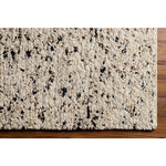 Featuring La Palma Marled Charcoal Hand-Knotted Rug by Surya at Amethyst Home. The simplistic yet compelling rugs from the La Palma Collection effortlessly serve as the exemplar representation of modern decor. With their hand knotted construction, these rugs provide a durability that can not be found in other handmade constructions, and boasts the ability.  Amethyst Home provides interior design, new home construction design consulting, vintage area rugs, and lighting in the Des Moines metro area.