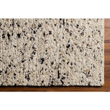 Featuring La Palma Marled Charcoal Hand-Knotted Rug by Surya at Amethyst Home. The simplistic yet compelling rugs from the La Palma Collection effortlessly serve as the exemplar representation of modern decor. With their hand knotted construction, these rugs provide a durability that can not be found in other handmade constructions, and boasts the ability.  Amethyst Home provides interior design, new home construction design consulting, vintage area rugs, and lighting in the Des Moines metro area.