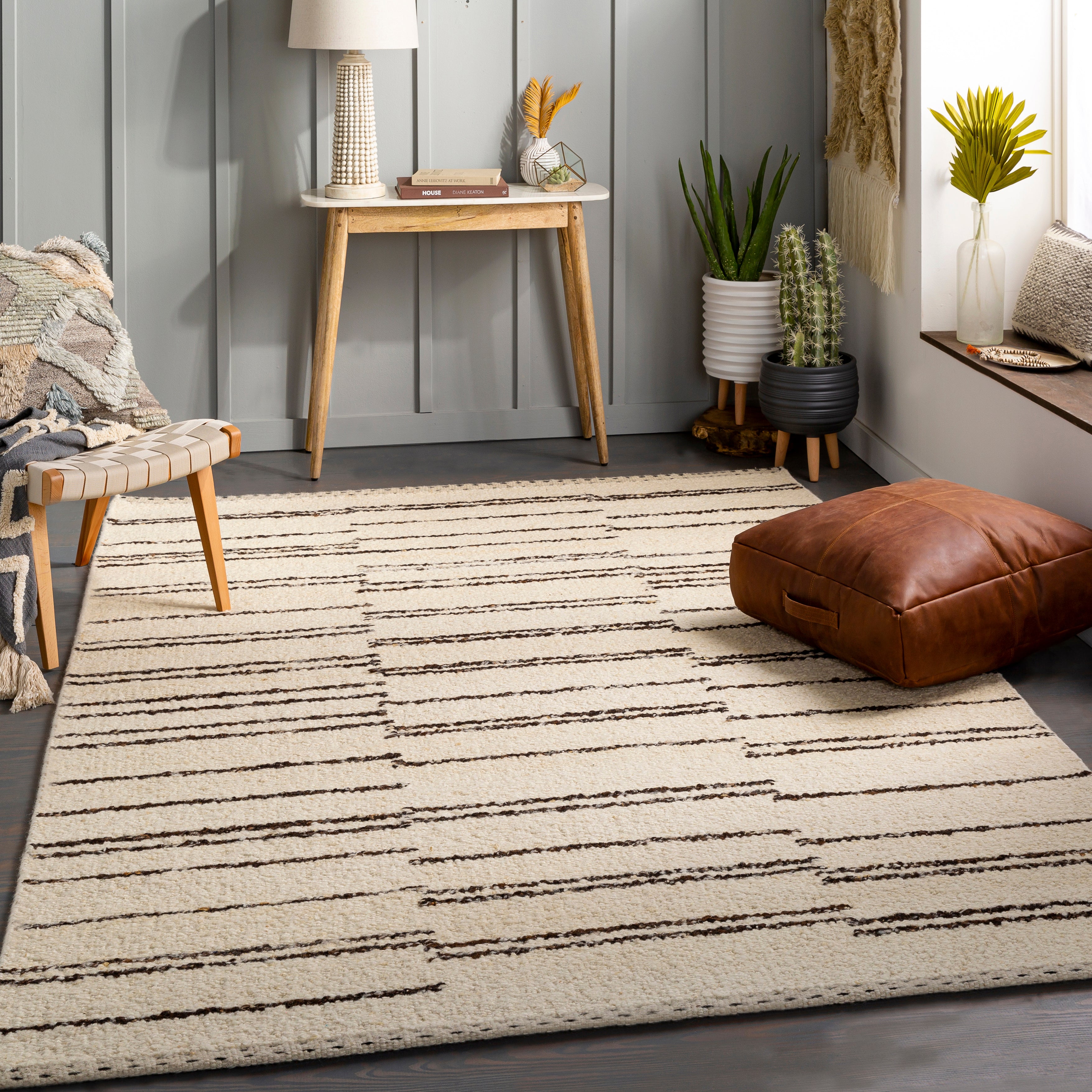 Featuring Machu Picchu Rowen Rug by Surya at Amethyst Home. The Machu Picchu Rowen features compelling global inspired designs brimming with elegance and grace! The perfect addition for any home, these pieces will add eclectic charm to any room! The meticulously woven construction of these pieces boasts durability and will provide natural charm into your decor space. Made with Woo. Amethyst Home provides interior design, new construction, custom furniture, and area rugs in the Calabasas metro area