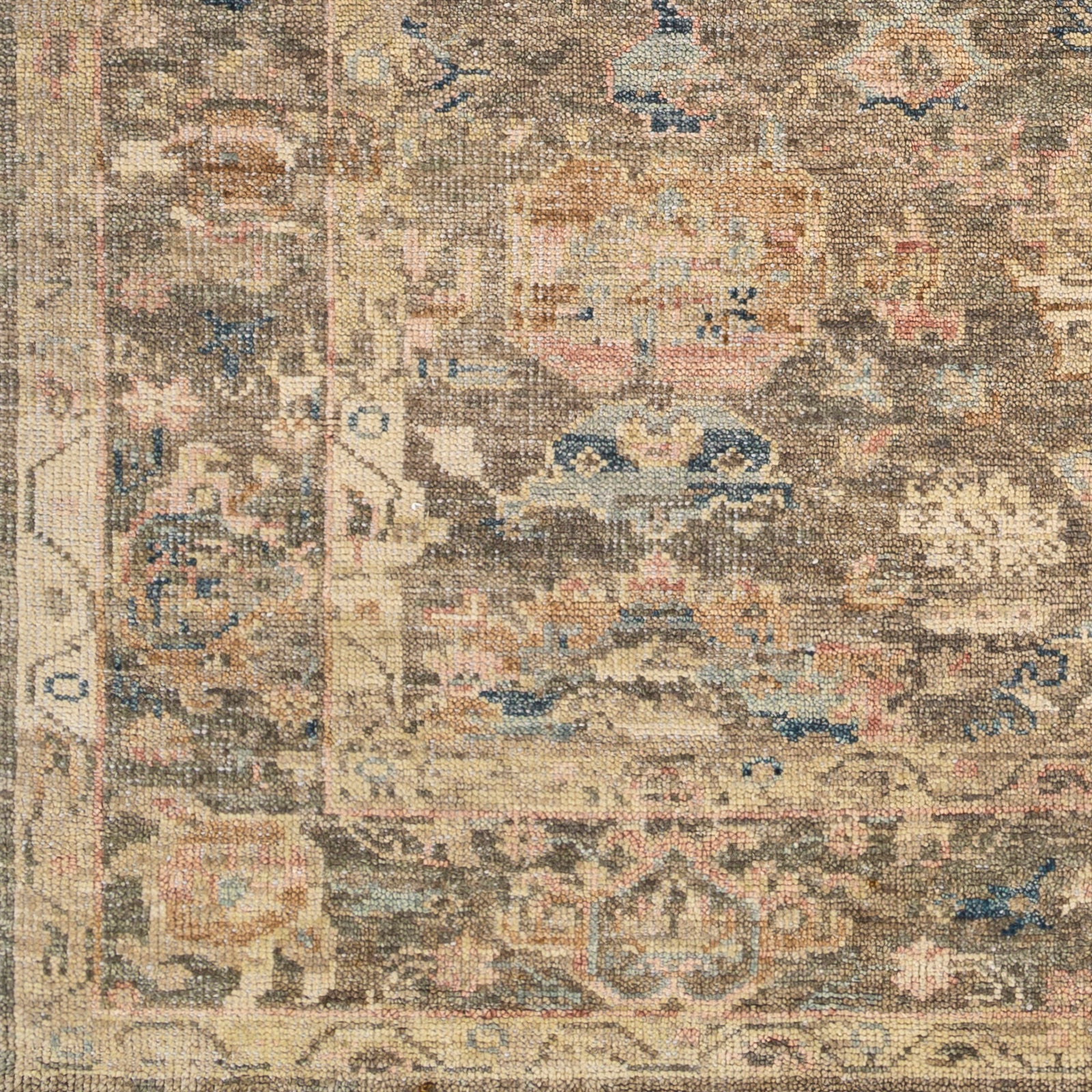 Featuring Monterey Hand-Knotted Rug by Surya at Amethyst Home. The Monterey Hand-Knotted Rug is a beautiful and timeless addition to any room. Crafted with 100% wool and featuring tones of beige and dark navy blue accents, this rug is sure to capture any viewer's attention. The ornate parisian motif adds to its sophistication, making it the perfect choice for any interior.
Hand-. Amethyst Home provides interior design, new construction, custom furniture, and area rugs in the Washington metro area.